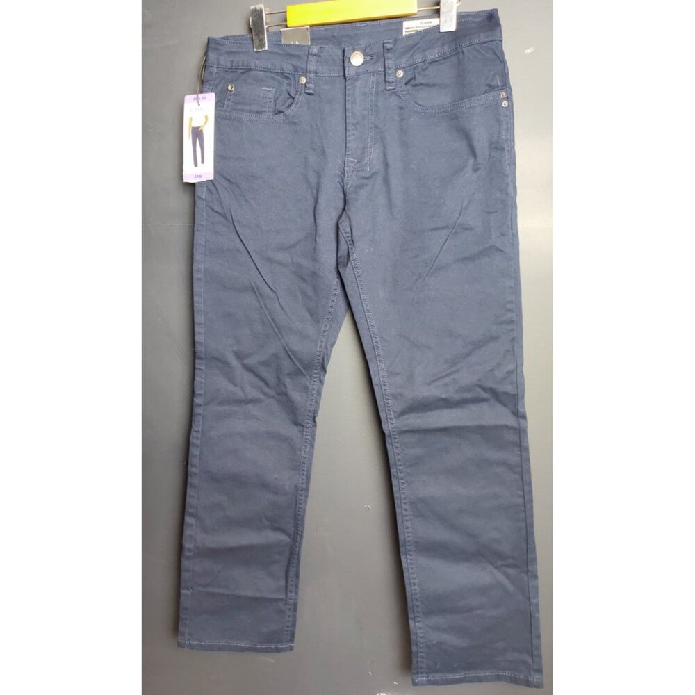 Buffalo David Bitton Mens Slim Straight Stretch Casual Pants Size 30x30 Modern